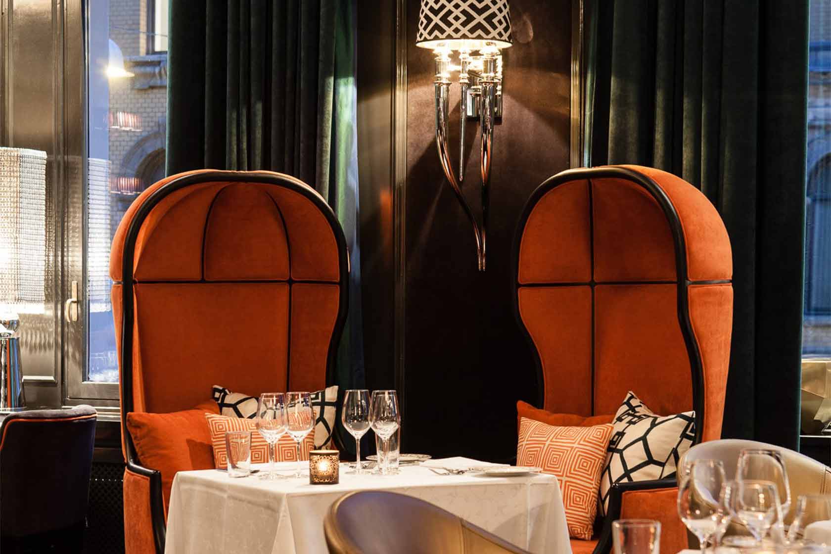 Spise i Restaurant Eik Annen Etage